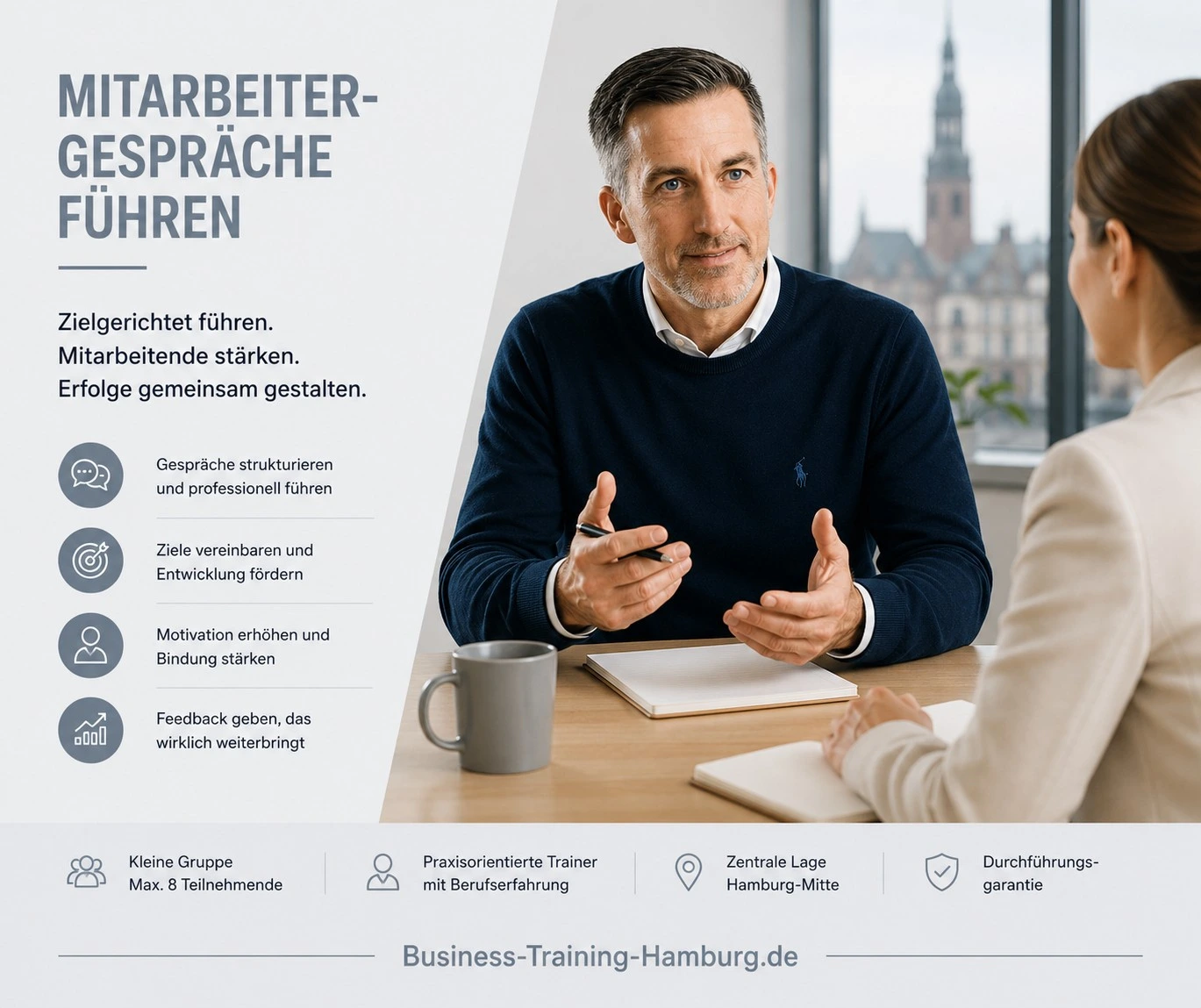 Mitarbeitergespräche führen – HR-Seminar in Hamburg